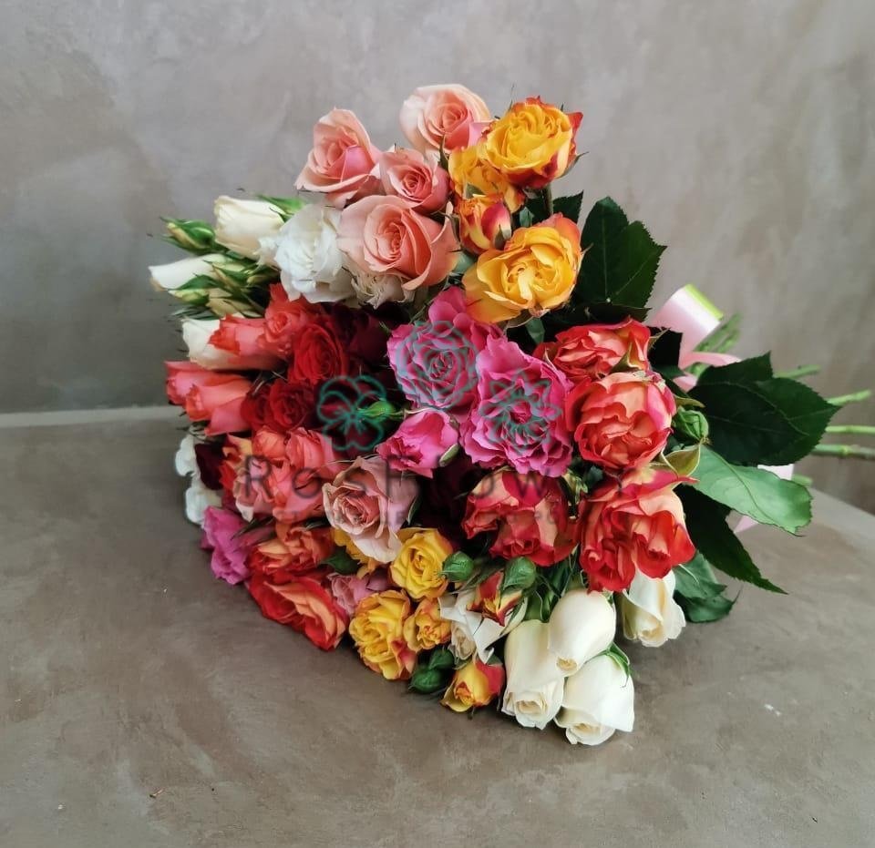 Букет цветов из: Розы в Ассиновской