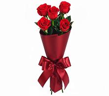 Букет 5 Красных роз Эдлесс Лав в Ассиновской