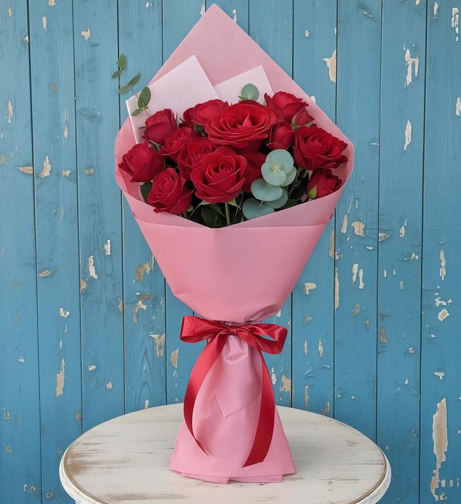 Букет цветов из: Розы в Ассиновской