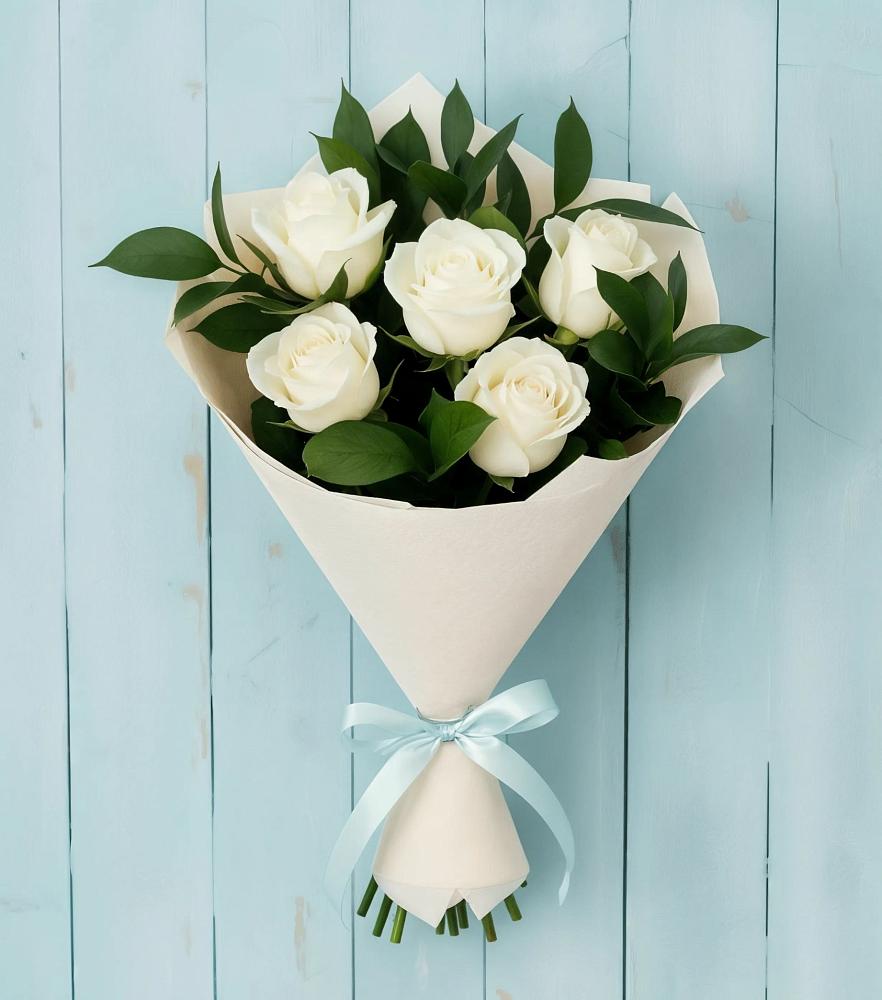 Букет цветов из: Розы в Ассиновской