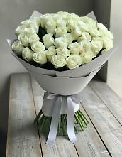 Букет 35 Белых роз в Ассиновской
