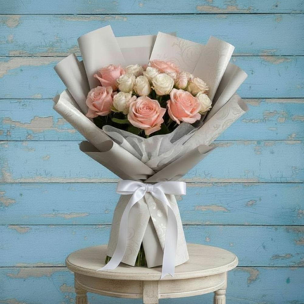 Букет цветов из: Розы в Ассиновской