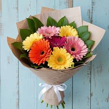 Букет цветов из:  Герберы в Ассиновской
