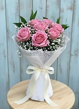 Букет цветов из:  Розы в Ассиновской