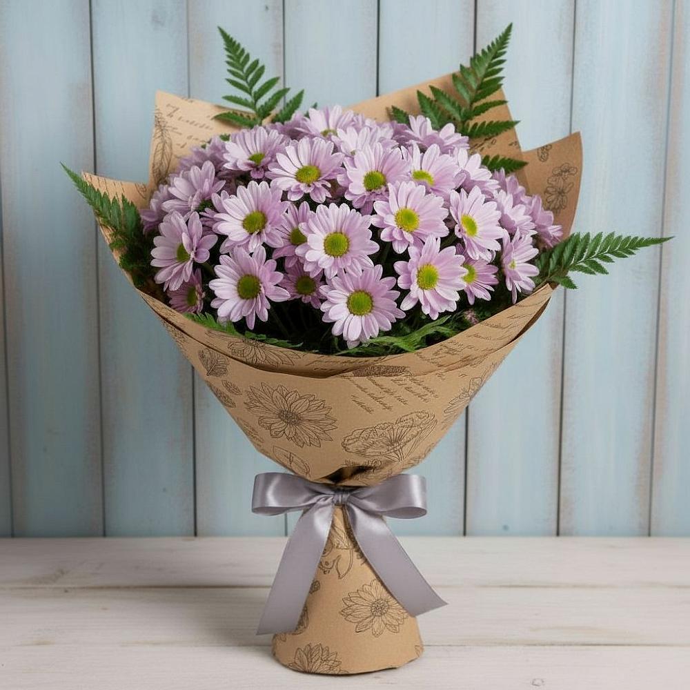 Букет цветов из: Хризантемы в Ассиновской