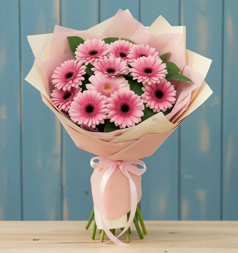 Букет цветов из: Герберы в Ассиновской