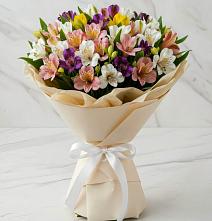 Букет цветов из:  Альстромерии #REPLACE_PRED# Ассиновской