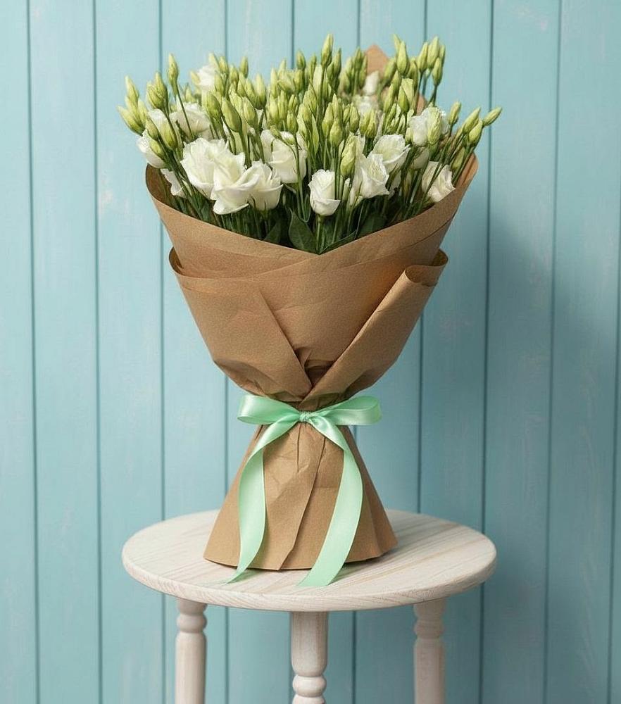 Букет цветов из: Лизиантусы в Ассиновской