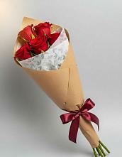 Букет цветов из:  Розы в Ассиновской