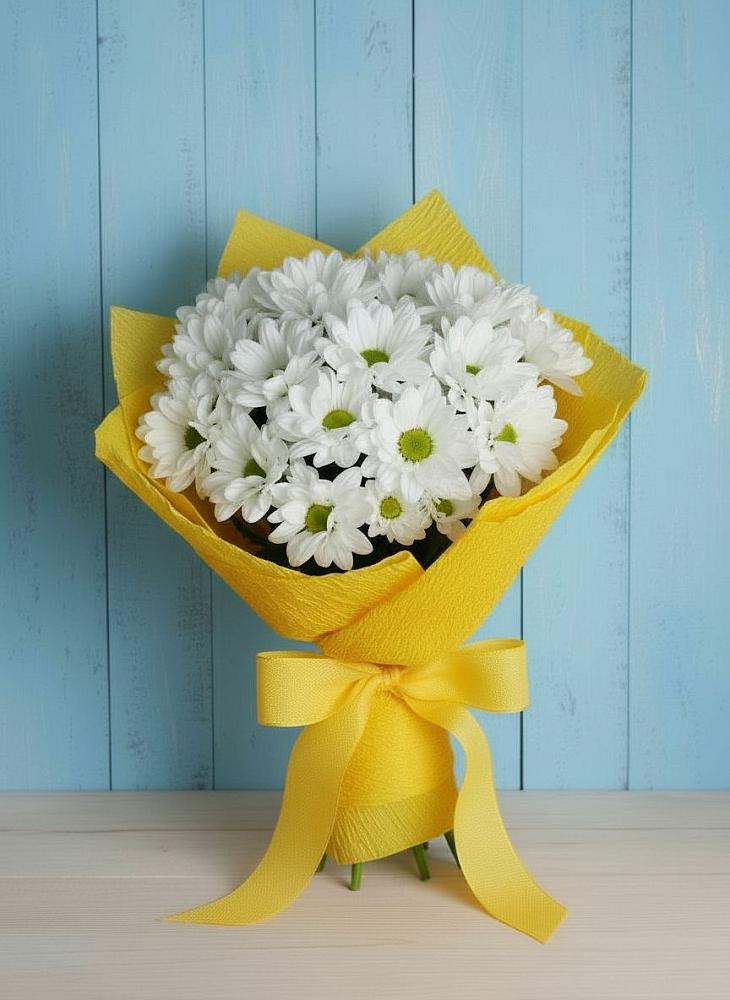 Букет цветов из: Хризантемы в Ассиновской