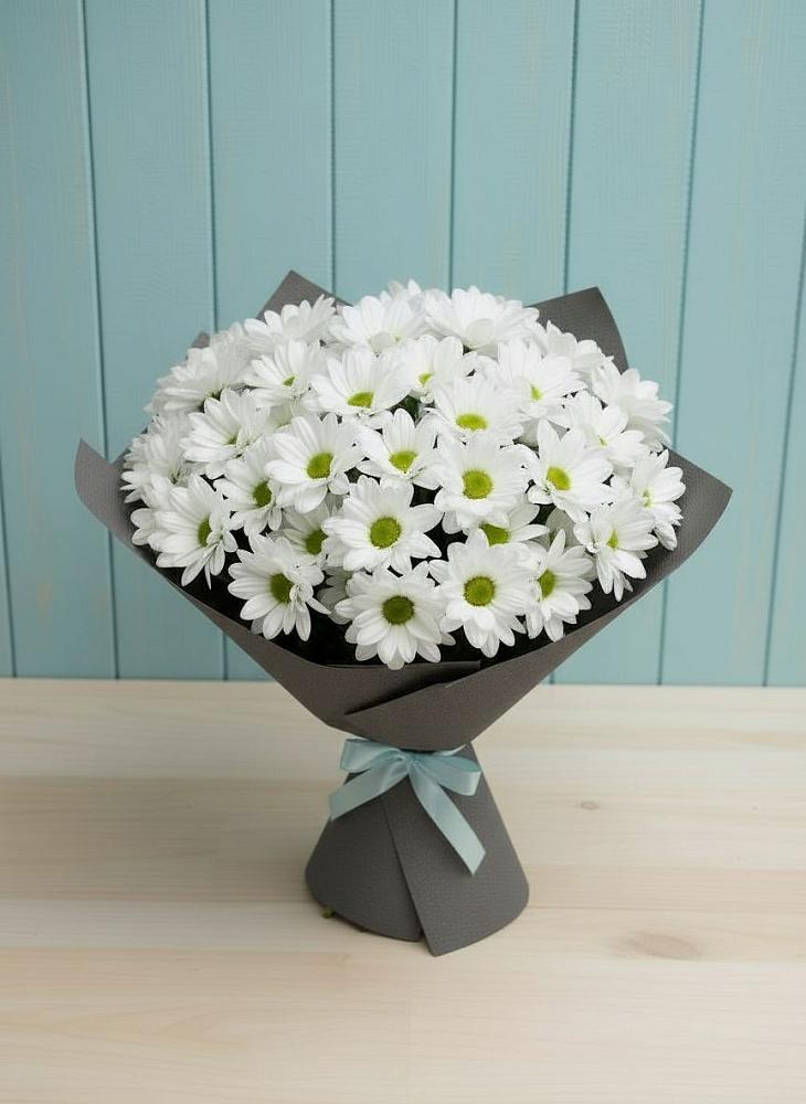 Букет цветов из: Хризантемы в Ассиновской