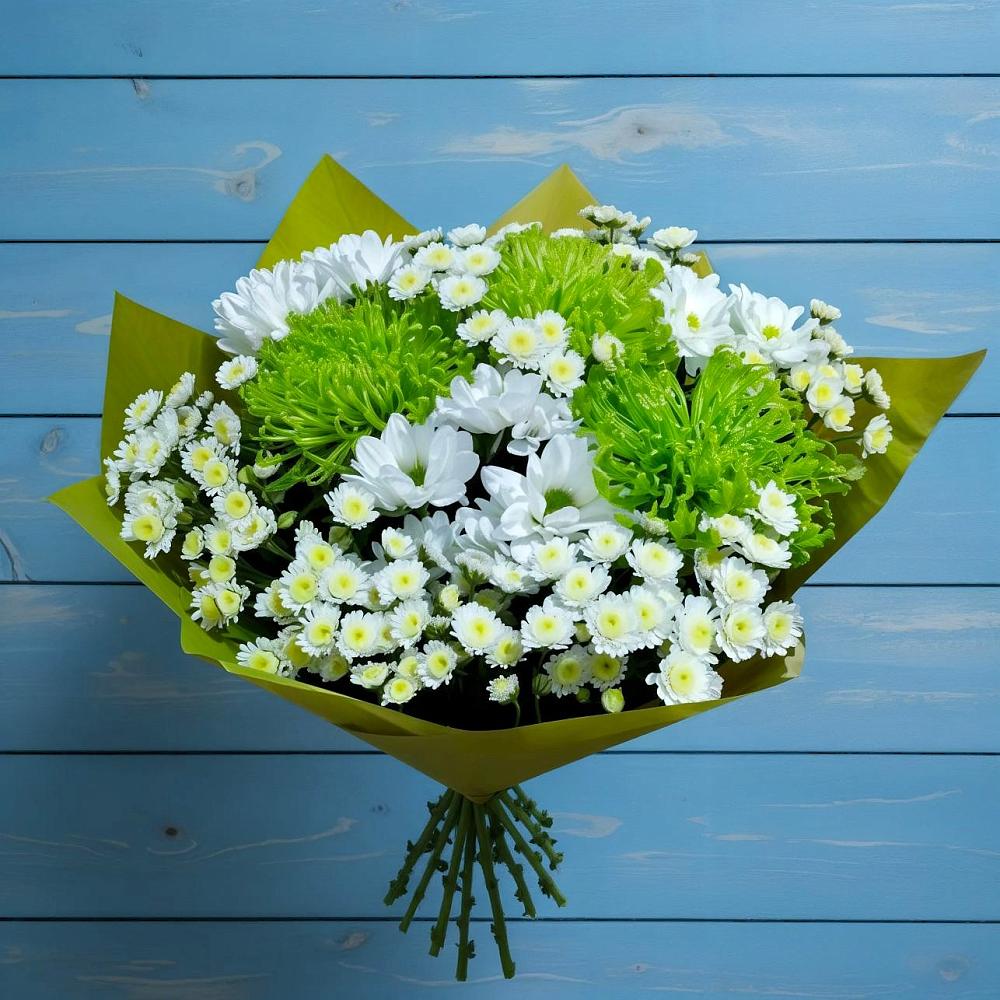Букет цветов из: Хризантемы в Ассиновской