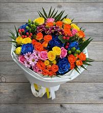 Букет цветов из:  Розы и Хризантемы #REPLACE_PRED# Ассиновской