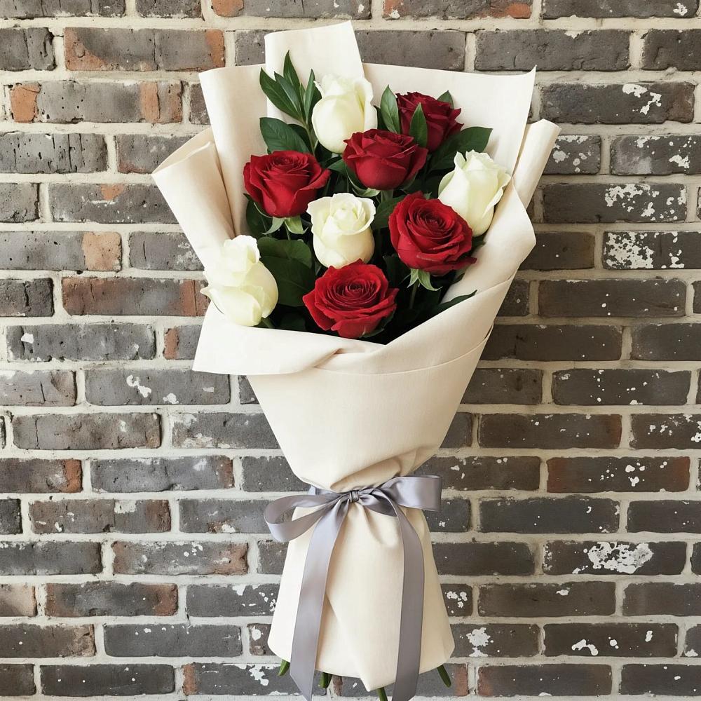 Букет цветов из: Розы в Ассиновской