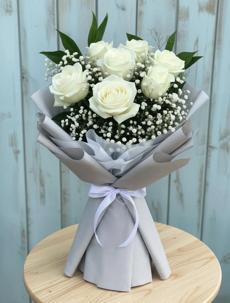 Букет цветов из: Розы в Ассиновской