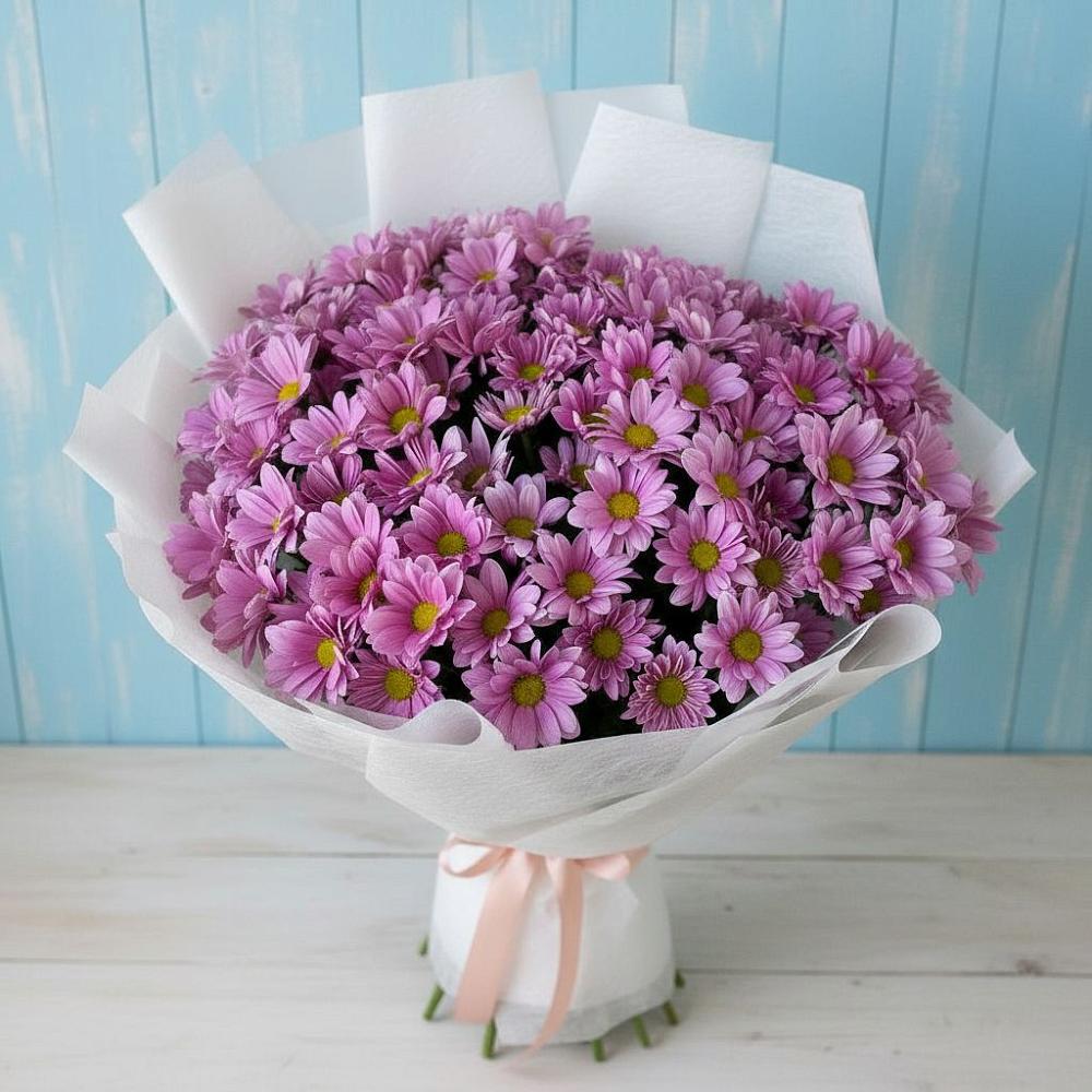 Букет цветов из: Хризантемы в Ассиновской