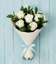Букет цветов из:  Розы в Ассиновской