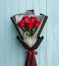 Букет цветов из:  Розы в Ассиновской