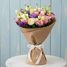 Букет цветов из:  Лизиантусы в Ассиновской