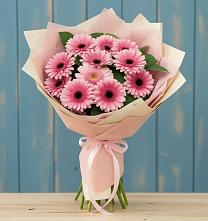 Букет цветов из:  Герберы в Ассиновской